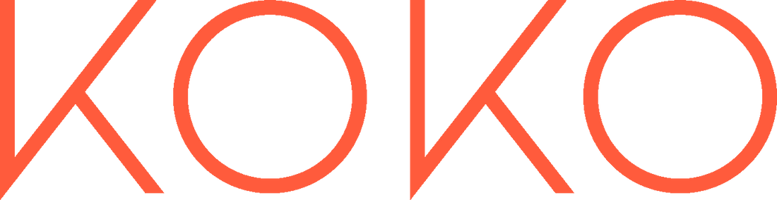 Red 'KOKO' logo 